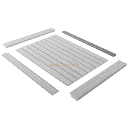 Финишный молдинг LF124B GN68 левый декорированный (31х12х2700мм) в Челябинске