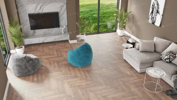 Каменно-полимерная плитка Alpine Floor Parqet Light Дуб Royal ECO 13-2, 4 мм 43 класс в Челябинске