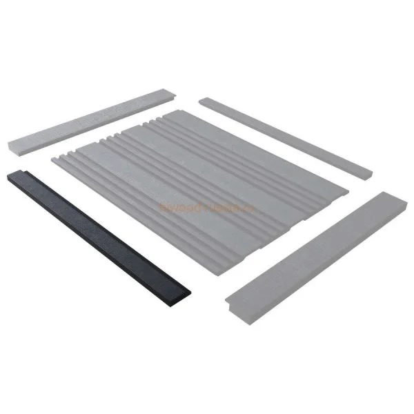 Финишный молдинг LF124A BK114K правый декорированный (42х12х2700мм) в Челябинске