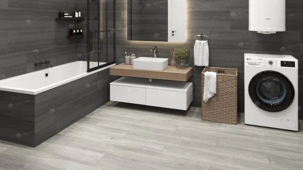 Кварц-виниловая плитка Alpine Floor Premium XL Дуб Платина ЕСО 7-14, 8 мм. 43 класс в Челябинске