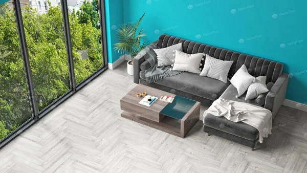 Кварц-виниловая плитка Alpine Floor Parquet Снежный ЕСО 16-11 2.5 мм. 43 класс в Челябинске