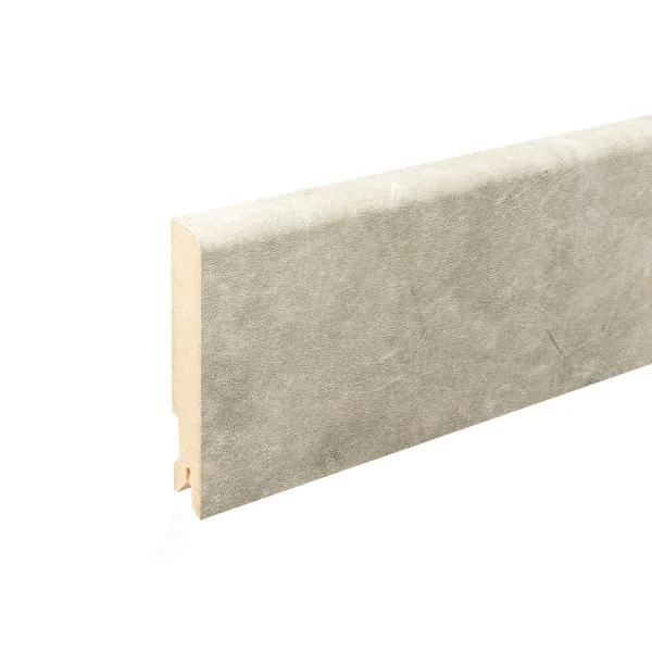 Плинтус MDF Bonkeel 24066 Бетон Лофт Светлый (80х16х2400 мм) в Челябинске