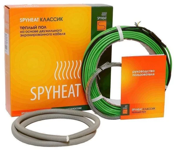 Теплый пол SpyHeat кабель,  9,4 - 12,5 кв.м / SHD-15-1500 в Челябинске