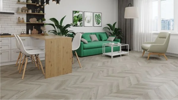 Кварц-виниловая плитка Alpine Floor Chevron Дуб Фантазия ECO 20-1 (2,5 мм. 43 класс) в Челябинске