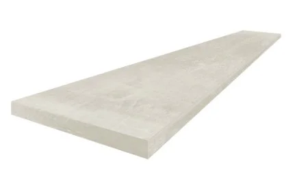 Керамогранит Coliseum Экспо Уайт Ступень угловая левая (Натуральный, 33х60) в Челябинске