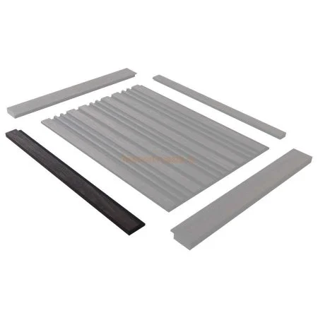 Финишный молдинг LF124A BR395K правый декорированный (42х12х2700мм) в Челябинске