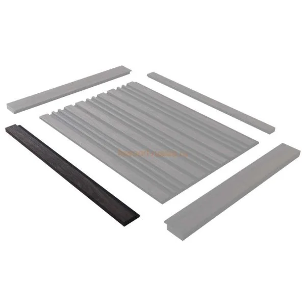 Финишный молдинг LF124A BR395K правый декорированный (42х12х2700мм) в Челябинске