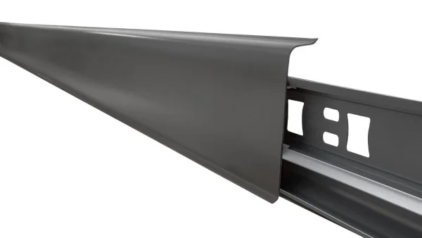 Плинтус пластиковый Arbiton INDO70 220 Чёрный матовый 2.5 м в Челябинске