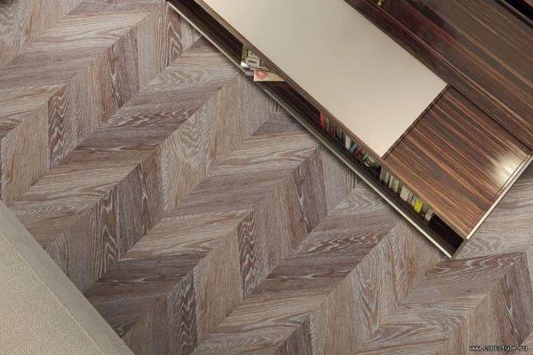 Пробковое покрытие CorkStyle Chevron Brown (1235*305*6 мм) HC в Челябинске
