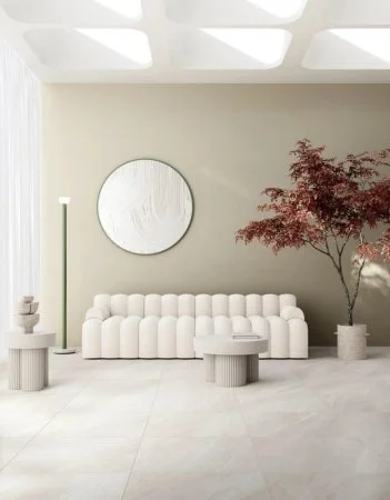 Керамогранит Coliseum Контеа Уайт 60х60 (Натуральный и Реттифицированный) в Челябинске