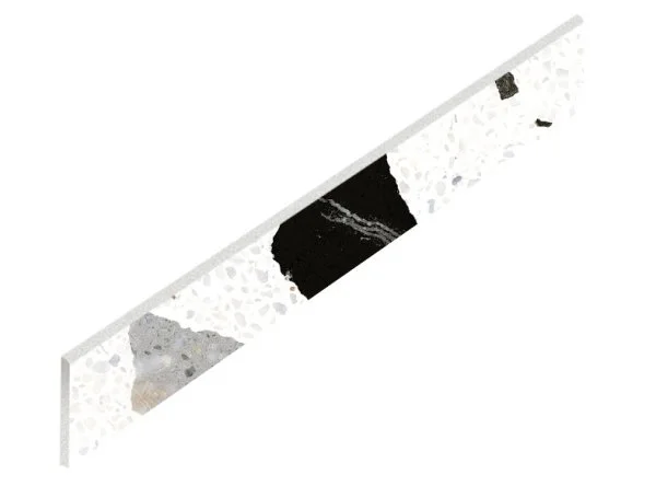 Керамогранит Coliseum Палладио Уайт Плинтус (Натуральный, 7,2х60) в Челябинске