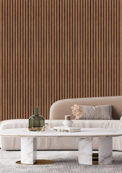 Декоративная панель для стен HiWood LV124 BR396K (120х12х2700мм) в Челябинске