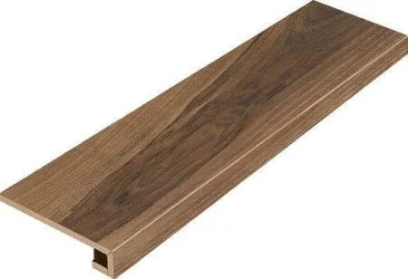 Керамогранит Italon Мезон Волнат ступень угловая правая 330*1200 в Челябинске