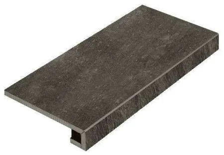 Керамогранит Italon Клаймб Графит ступень угловая правая 33х60 в Челябинске