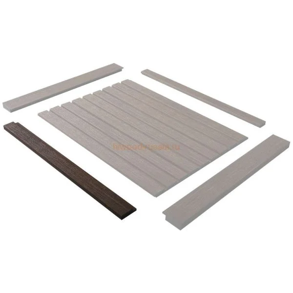 Финишный молдинг LF124A BR396 правый декорированный (42х12х2700мм) в Челябинске