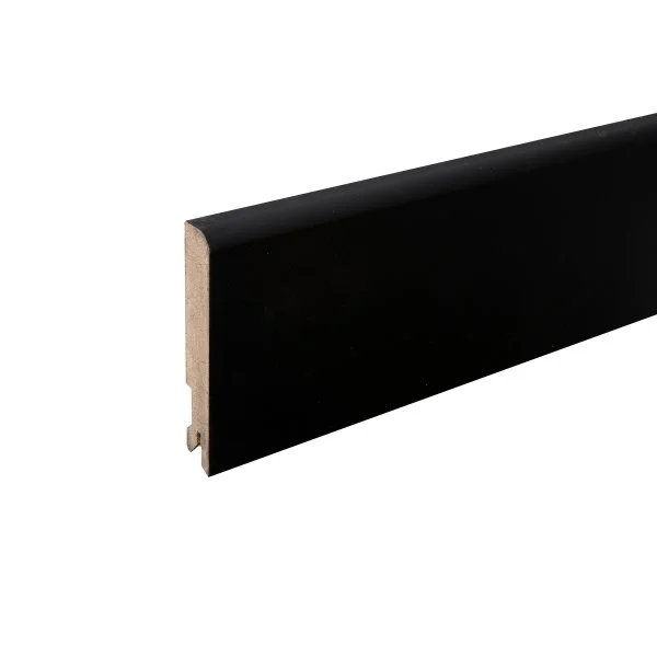 Плинтус MDF Bonkeel 24032 Чёрный Софт (100х16х2400 мм) в Челябинске