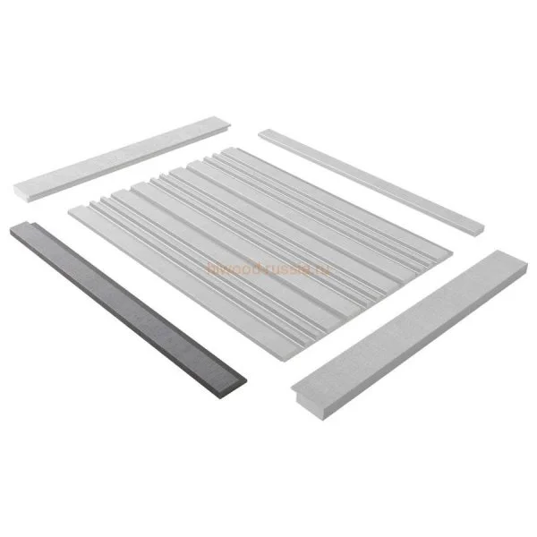 Финишный молдинг LF124A S339S правый декорированный (42х12х2700мм) в Челябинске