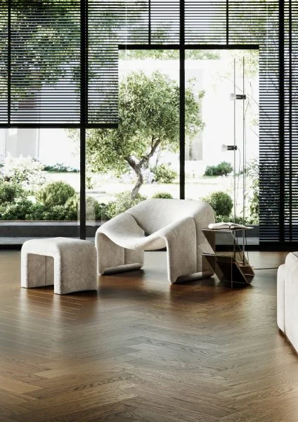 Паркетная доска Quartz Parquet Английская Ёлка Дуб Рустикальный 33-410 в Челябинске