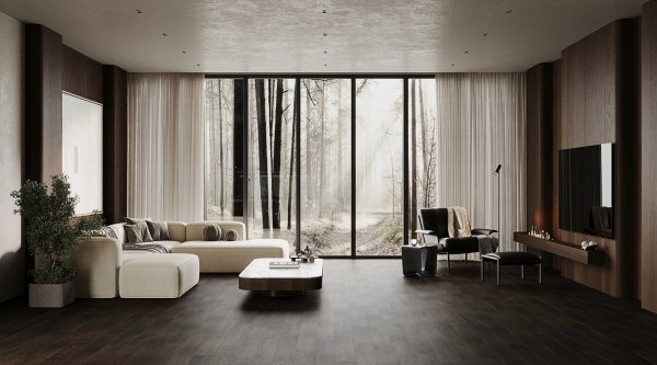 Паркетная доска Quartz Parquet Классик 7 мм Венге Африканский 400-64 в Челябинске