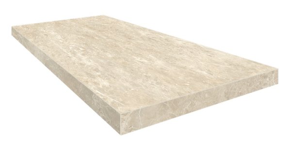 Керамогранит Coliseum Да Винчи Беж Ступень угловая правая (Натуральный, 33х60) в #REGION_NAME_DECLINE_PP#