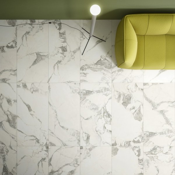 Керамогранит Coliseum Микеланджело Колд 60х120 (Натуральный и Реттифицированный) в Челябинске