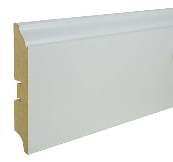 Плинтус MDF Paint 100 В мм (100*16*2400 мм) в #REGION_NAME_DECLINE_PP#